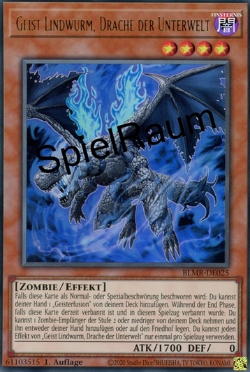 Ghost Wyvern, the Underworld Dragon Single: Yu-Gi-Oh! Battles of Legend: Monstrous Revenge Einzelkarte