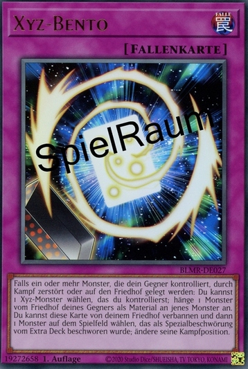 Xyz Bento Single: Yu-Gi-Oh! Battles of Legend: Monstrous Revenge Einzelkarte
