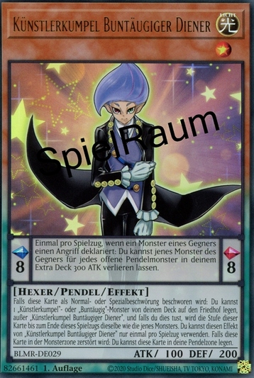 Performapal Odd-Eyes Valet Single: Yu-Gi-Oh! Battles of Legend: Monstrous Revenge Einzelkarte