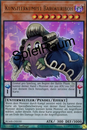 Performapal Barokuriboh Single: Yu-Gi-Oh! Battles of Legend: Monstrous Revenge Einzelkarte