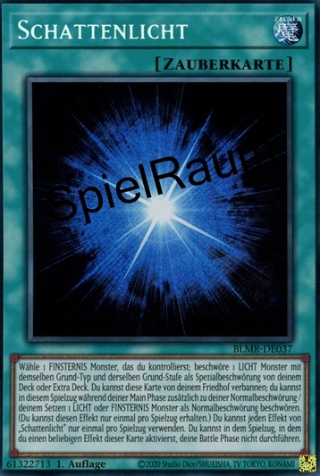 Shadow's Light Single: Yu-Gi-Oh! Battles of Legend: Monstrous Revenge Einzelkarte