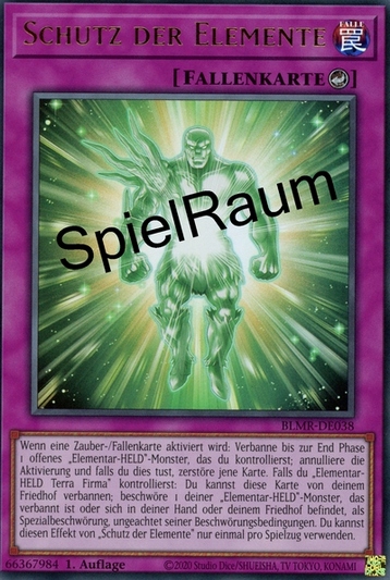 Protection of the Elements Single: Yu-Gi-Oh! Battles of Legend: Monstrous Revenge Einzelkarte