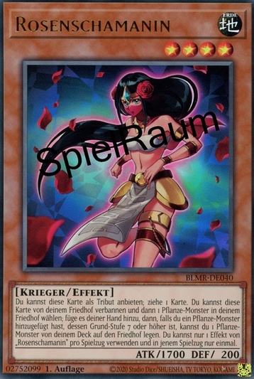 Rose Shaman Single: Yu-Gi-Oh! Battles of Legend: Monstrous Revenge Einzelkarte