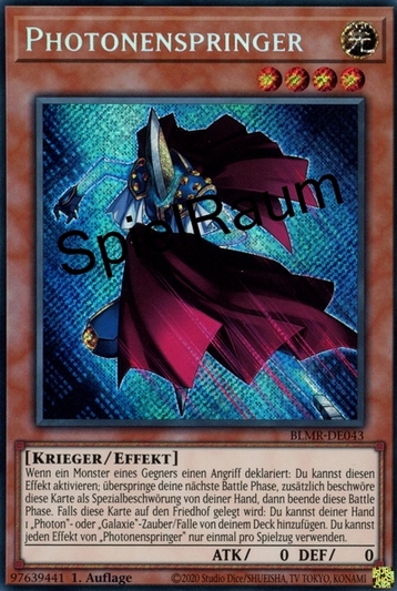 Photon Jumper Single: Yu-Gi-Oh! Battles of Legend: Monstrous Revenge Einzelkarte