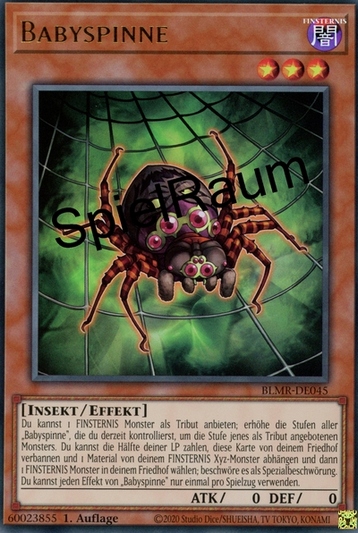 Baby Spider Single: Yu-Gi-Oh! Battles of Legend: Monstrous Revenge Einzelkarte
