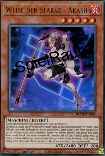 Sage of Strength - Akash Single: Yu-Gi-Oh! Battles of Legend: Monstrous Revenge Einzelkarte