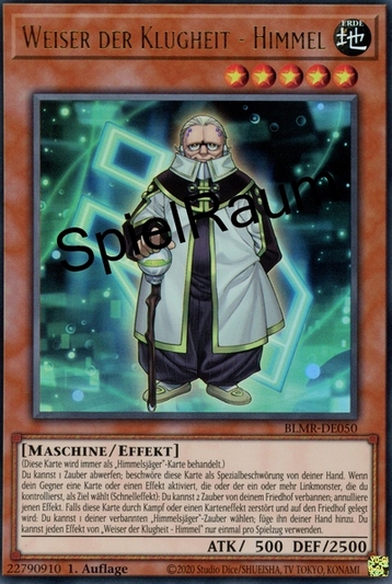 Sage of Wisdom - Himmel Single: Yu-Gi-Oh! Battles of Legend: Monstrous Revenge Einzelkarte