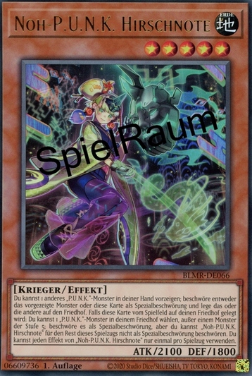 Noh-P.U.N.K. Deer Note Single: Yu-Gi-Oh! Battles of Legend: Monstrous Revenge Einzelkarte