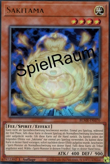 Sakitama Single: Yu-Gi-Oh! Battles of Legend: Monstrous Revenge Einzelkarte