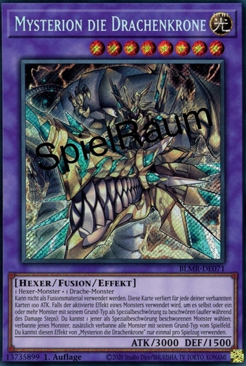 Mysterion the Dragon Crown Single: Yu-Gi-Oh! Battles of Legend: Monstrous Revenge Einzelkarte