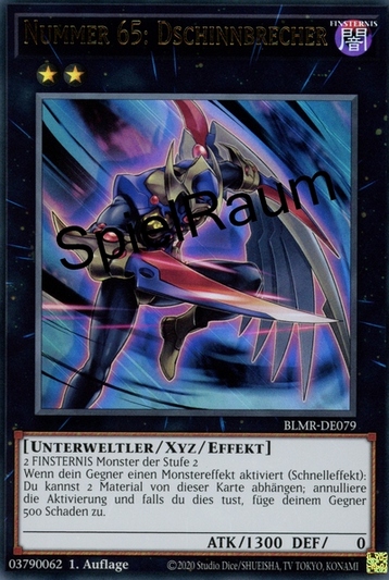 Number 65: Djinn Buster Single: Yu-Gi-Oh! Battles of Legend: Monstrous Revenge Einzelkarte