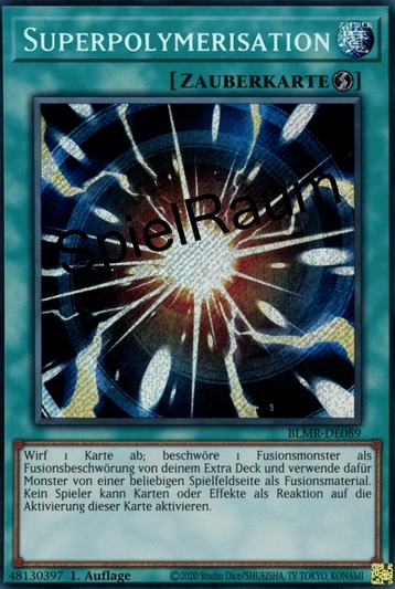 Super Polymerization (V.1 - Secret Rare) Single: Yu-Gi-Oh! Battles of Legend: Monstrous Revenge Einzelkarte