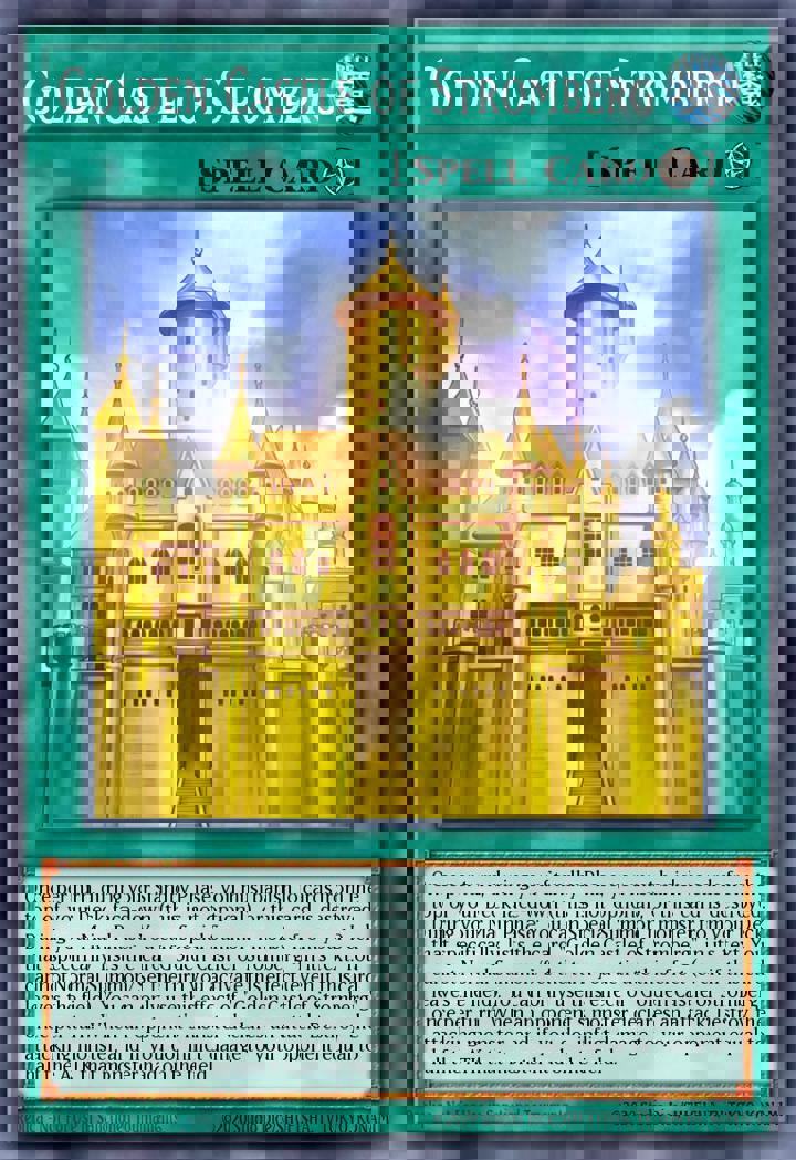 Golden Castle of Stromberg