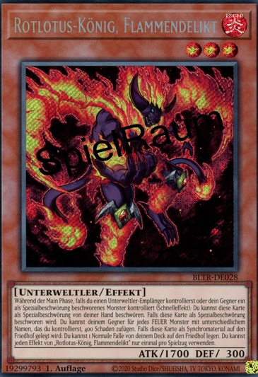 Red Lotus King, Flame Crime