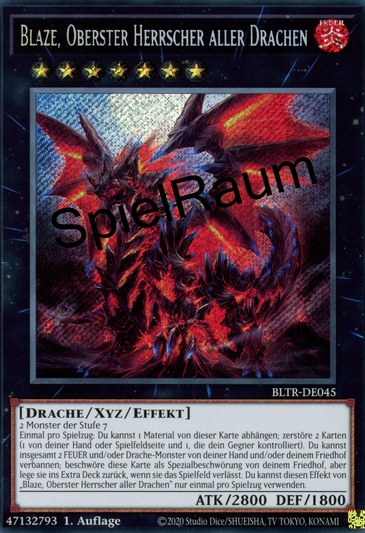 Blaze, Supreme Ruler of All Dragons