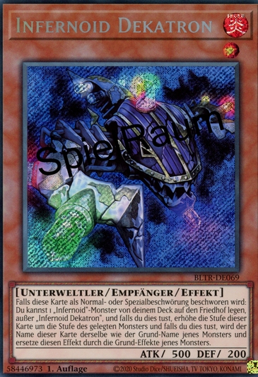 Infernoid Decatron (V.1 - Secret Rare)