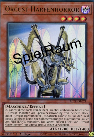 Orcust Harp Horror (V.1 - Ultra Rare)
