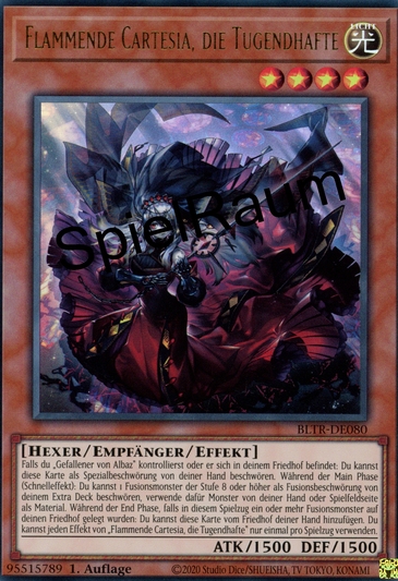 Blazing Cartesia, the Virtuous