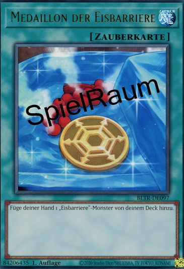 Medallion of the Ice Barrier (V.1 - Ultra Rare)