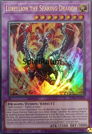 Lubellion the Searing Dragon (V.1 - Ultra Rare)