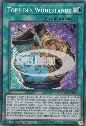 Pot of Prosperity (V.1 - Secret Rare)
