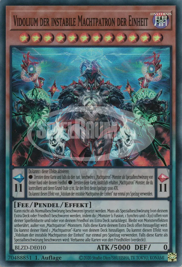 Vidolium the Unstable Power Patron of Unity