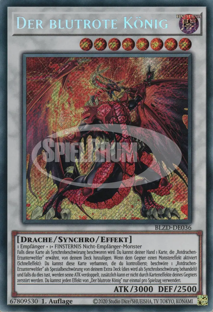 The Crimson King (V.1 - Secret Rare)