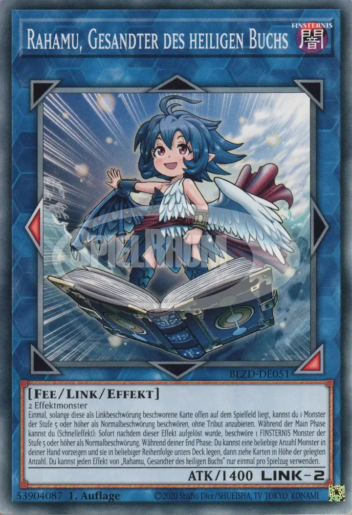 Rahamu, Envoy of the Sacred Tome