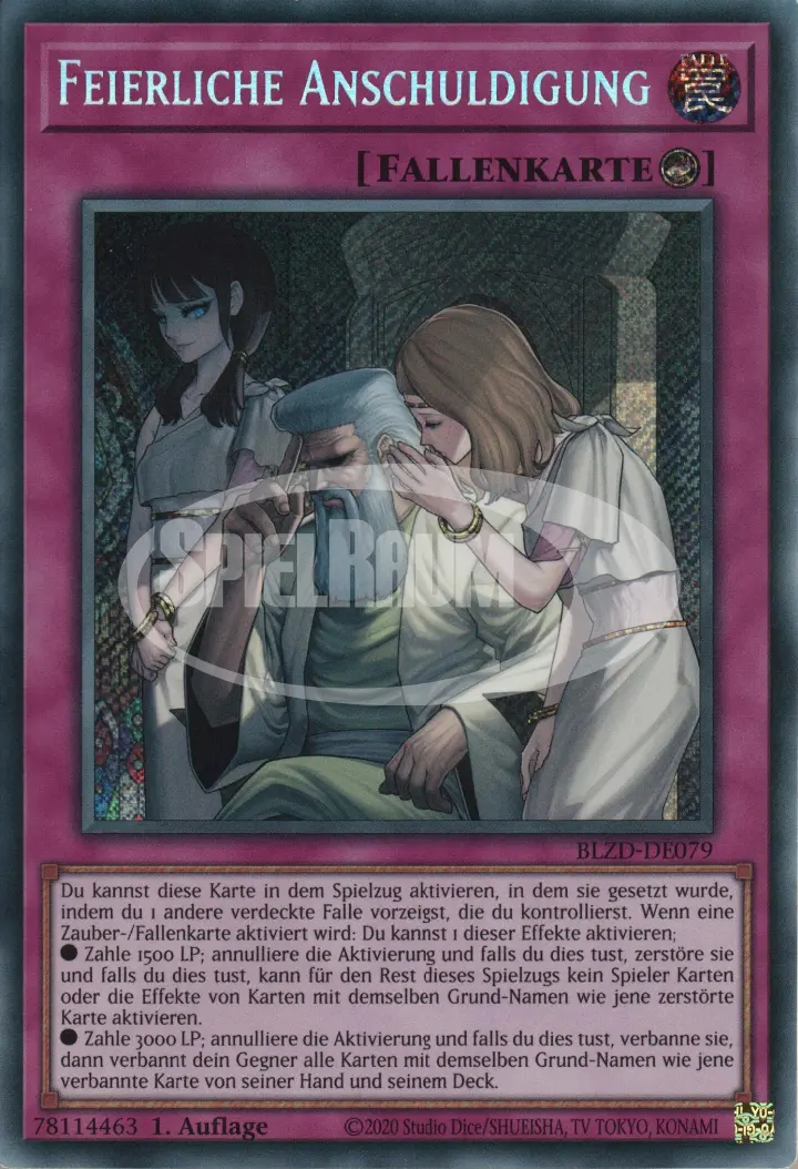 Solemn Accusation (V.1 - Secret Rare)
