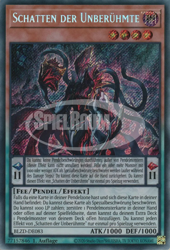 Shade the Obscure (V.1 - Secret Rare)