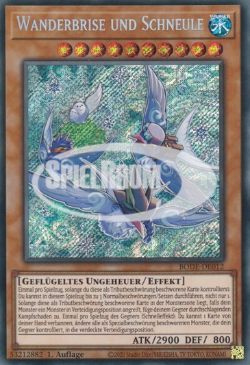 Floowandereeze & Snowl (V.2 - Starlight Rare) Single: Yu-Gi-Oh! Burst of Destiny Einzelkarte