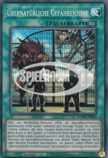Supernatural Danger Zone