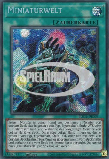Small World Single: Yu-Gi-Oh! Burst of Destiny Einzelkarte