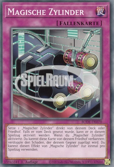 Magical Cylinders Single: Yu-Gi-Oh! Burst of Destiny Einzelkarte