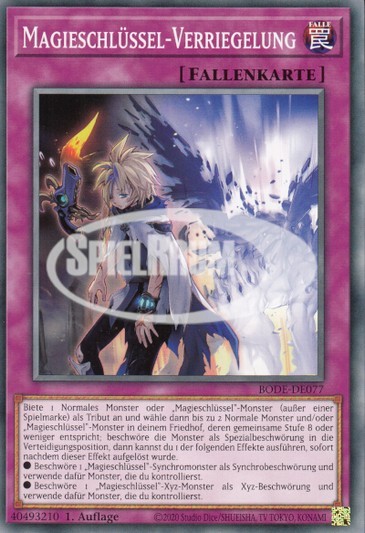 Magikey Locking Single: Yu-Gi-Oh! Burst of Destiny Einzelkarte