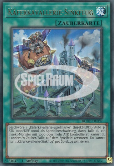 Beetrooper Descent Single: Yu-Gi-Oh! Burst of Destiny Einzelkarte