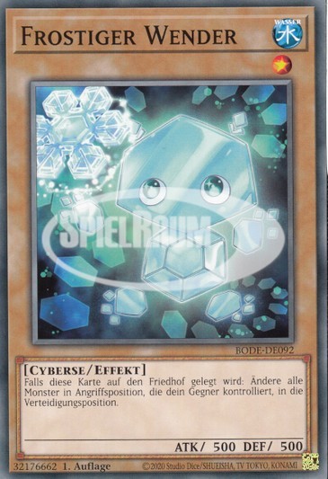 Flip Frozen Single: Yu-Gi-Oh! Burst of Destiny Einzelkarte