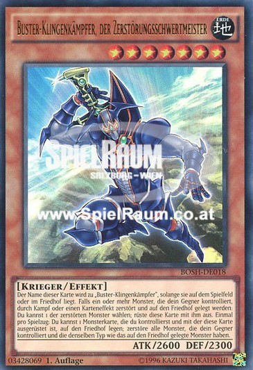 Buster Blader, the Destruction Swordmaster