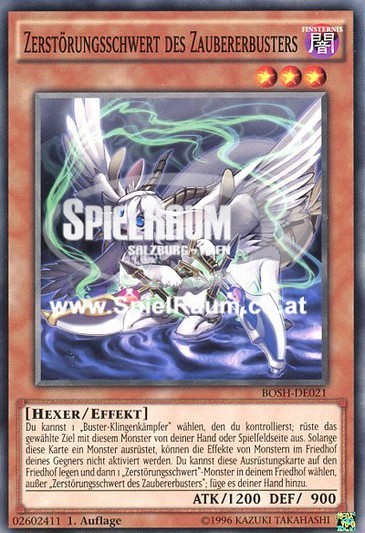 Wizard Buster Destruction Sword