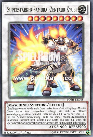 Superheavy Samurai Beast Kyubi