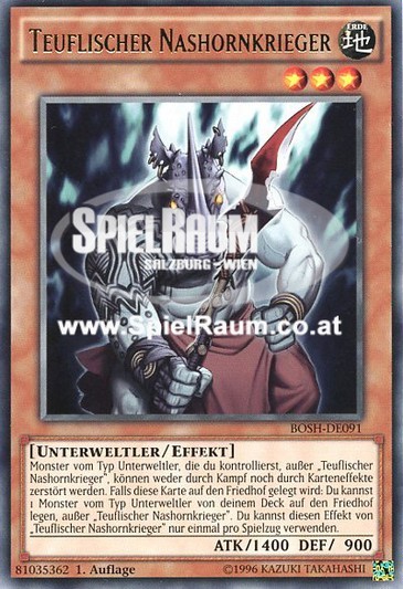 Fiendish Rhino Warrior