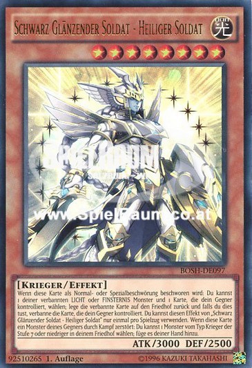Black Luster Soldier - Sacred Soldier