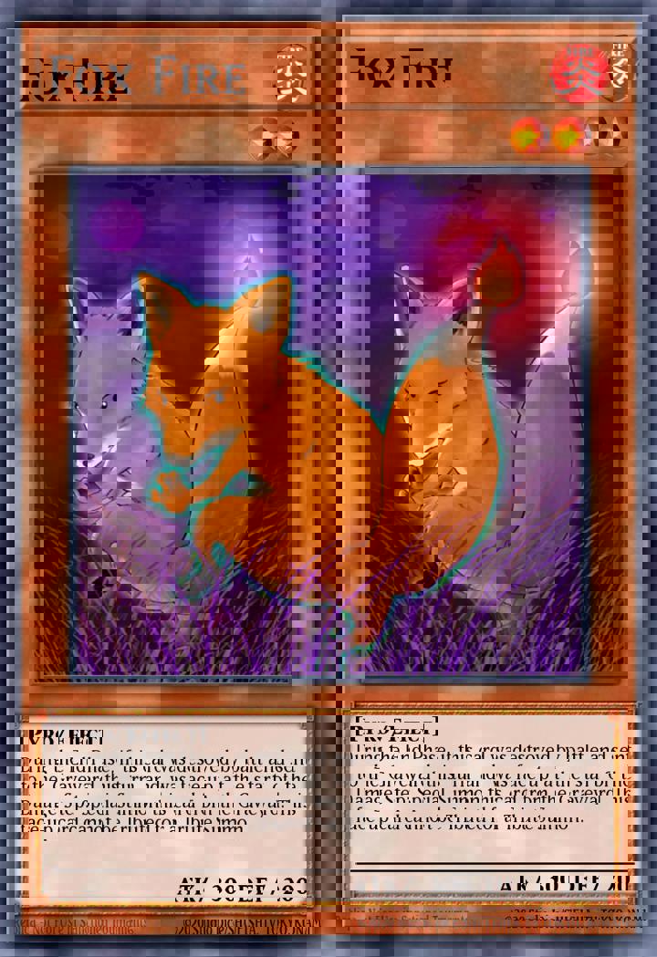 Fox Fire (V.1 - Rare)