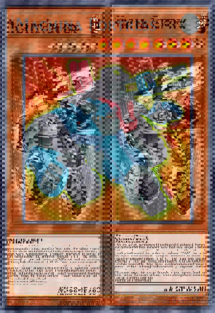 Machina Fortress (V.1 - Rare)