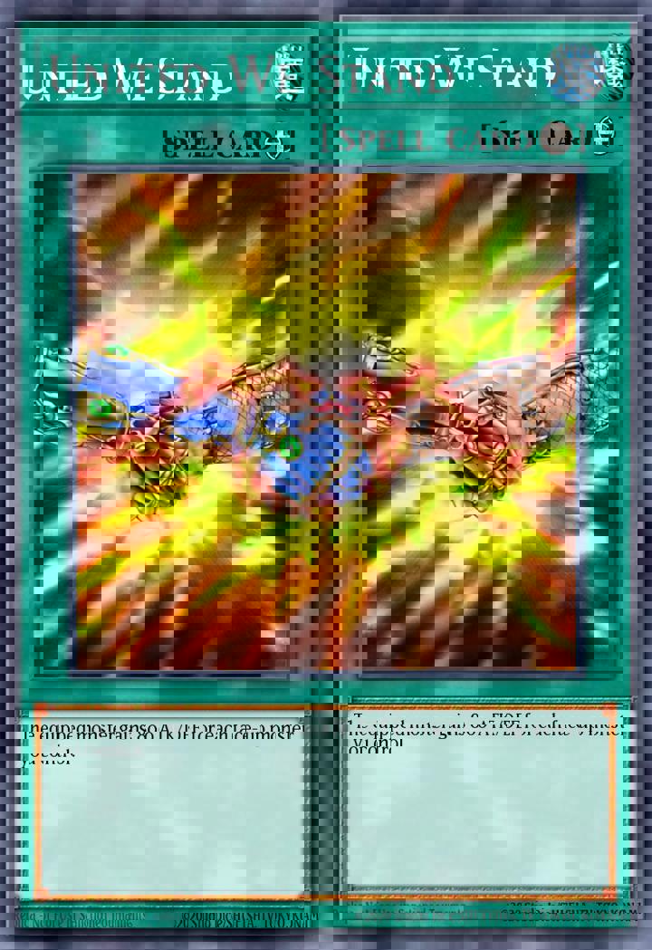 United We Stand (V.1 - Rare)