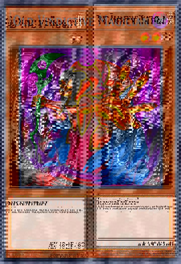 Old Vindictive Magician (V.1 - Common)
