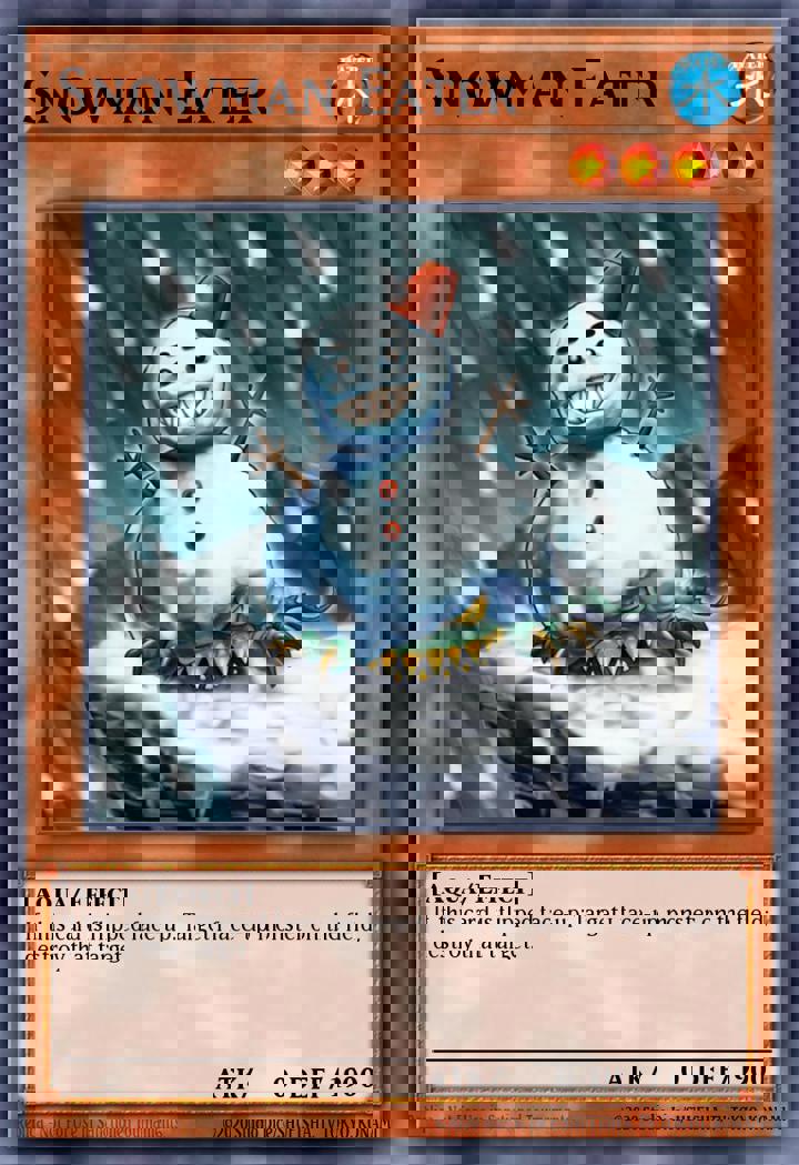 Snowman Eater (V.1 - Common)