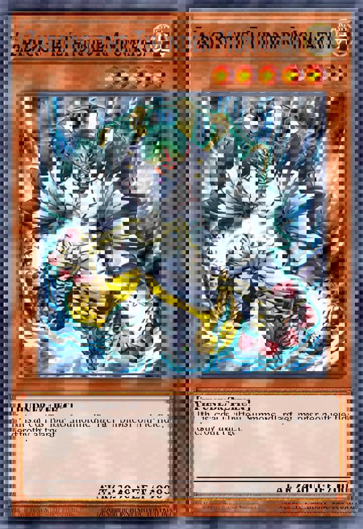 Zaborg the Thunder Monarch (V.1 - Common)