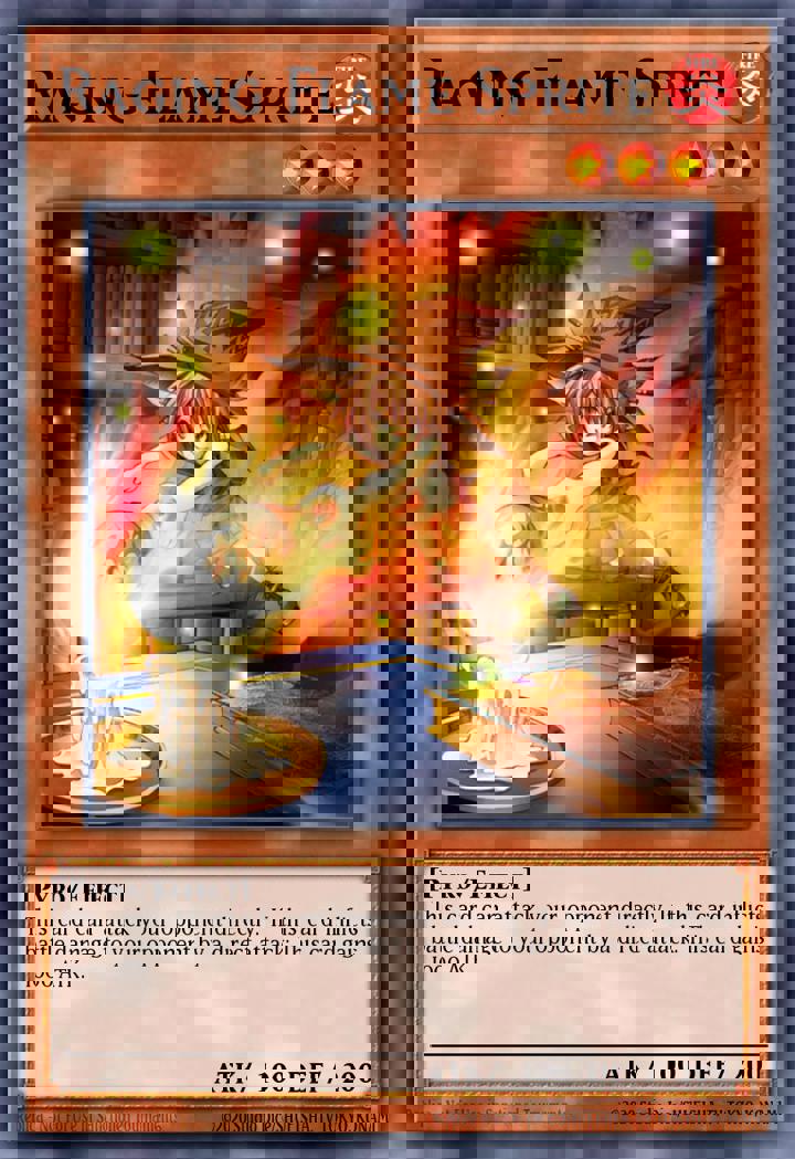 Raging Flame Sprite (V.1 - Common)