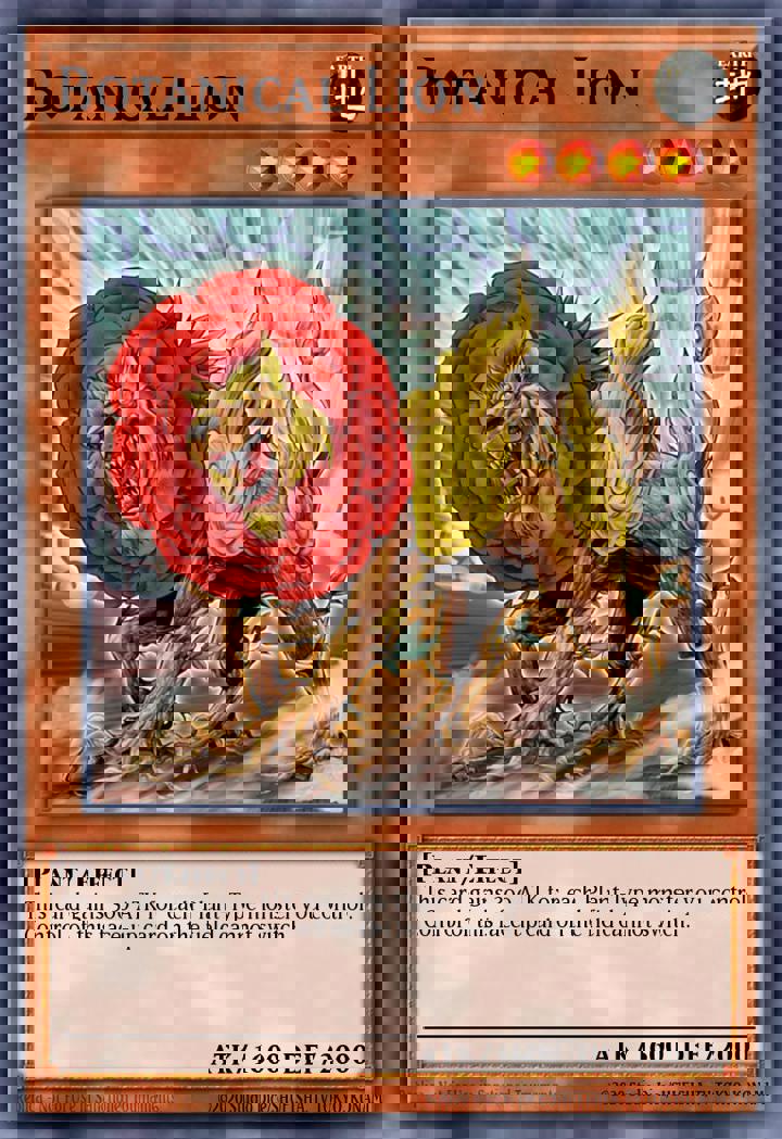 Botanical Lion (V.1 - Common)